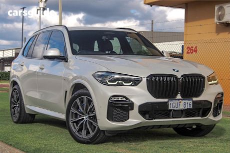 White 2019 BMW X5 Wagon Xdrive 30D Xline (5 Seat)