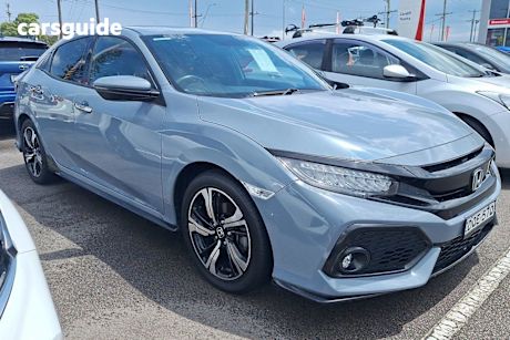 Grey 2017 Honda Civic Hatchback Rs