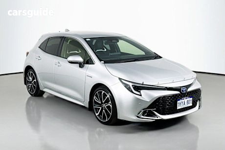 Silver 2023 Toyota Corolla Hatchback Zr Hybrid