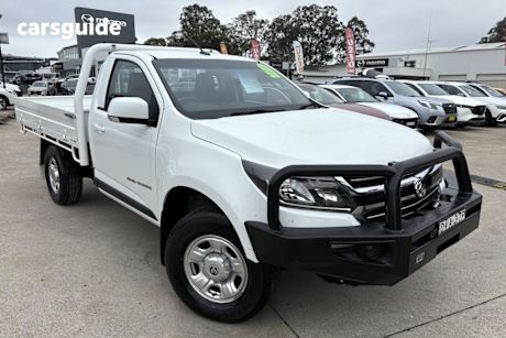 White 2017 Holden Colorado Cab Chassis Ls (4X4)