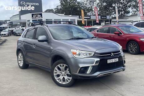 Grey 2018 Mitsubishi ASX Wagon Es (2Wd)