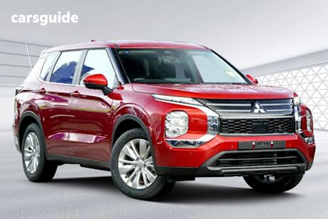 Red 2025 Mitsubishi Outlander Wagon Es 5 Seat (2Wd)