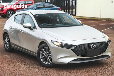 Beige 2025 Mazda 3 Hatchback G20 Pure