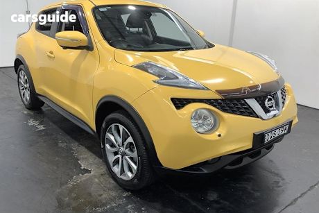 Yellow 2017 Nissan Juke Wagon Ti-S (Awd)