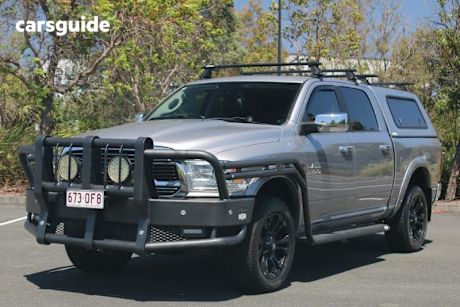 Silver 2020 Ram 1500 Crew Cab Utility Laramie (4X4)