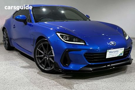 Blue 2022 Subaru BRZ Coupe S