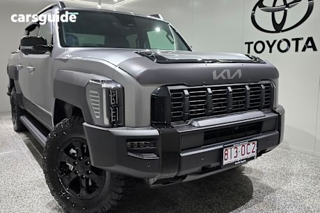 Grey 2025 Kia Tasman Double Cab Pick Up X-Pro (4X4) (Std) Black Fender