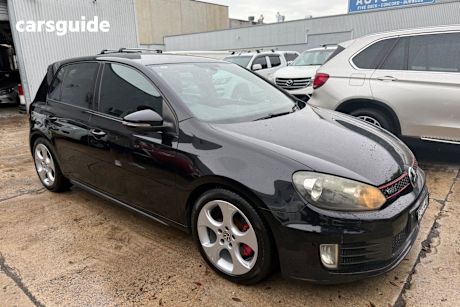 Black 2011 Volkswagen Golf Hatchback Gti