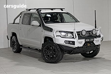 White 2017 Volkswagen Amarok Dual Cab Utility V6 Tdi 550 Highline