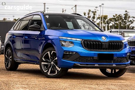Blue 2025 Skoda Kamiq Wagon Monte Carlo 110Tsi