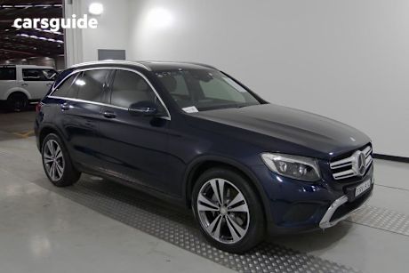Blue 2016 Mercedes-Benz GLC250 Wagon