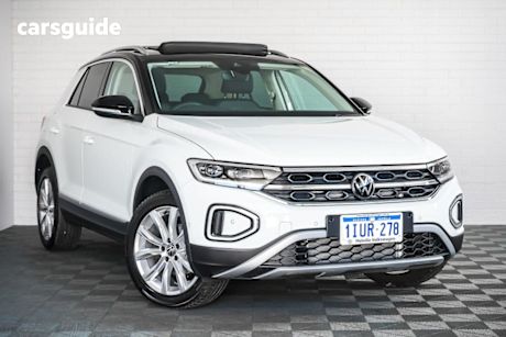 White 2024 Volkswagen T-ROC Wagon 110Tsi Style (Restricted Feat)