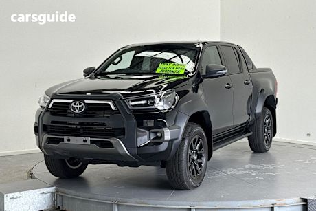 Black 2024 Toyota Hilux Double Cab Pick Up Rogue 48V (4X4)