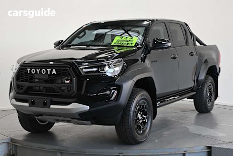 Black 2024 Toyota Hilux Double Cab Pick Up Gr-Sport (4X4)