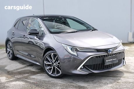 Black 2022 Toyota Corolla Hatchback Zr Hybrid