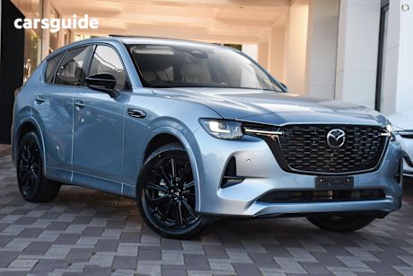 Silver 2025 Mazda CX-60 Wagon D50E Gt Hybrid