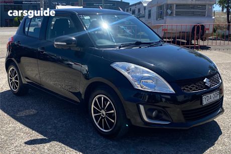 Black 2014 Suzuki Swift Hatchback Gl Navigator