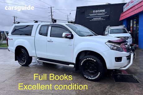 White 2016 Isuzu D-MAX Space Cab Utility Ls-U Hi-Ride (4X4)