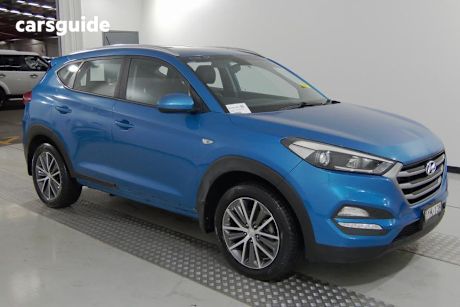 Blue 2016 Hyundai Tucson Wagon Active X (Fwd)