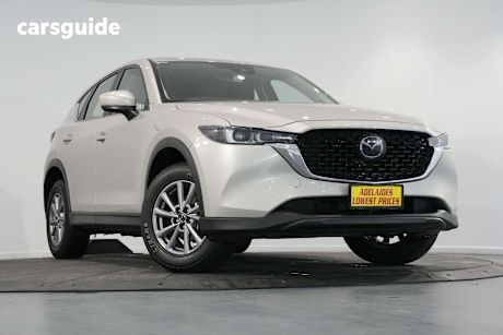 Silver 2024 Mazda CX-5 Wagon G25 Maxx Sport (Fwd)