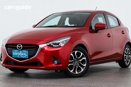 Red 2016 Mazda 2 Hatchback Genki