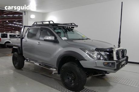 Silver 2015 Mazda BT-50 Dual Cab Utility Gt (4X4)