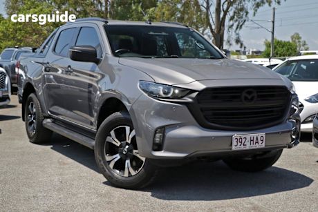 Grey 2021 Mazda BT-50 Dual Cab Pick-up Gt (4X4)