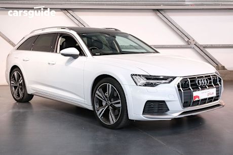 White 2023 Audi A6 Wagon Allroad Quattro 45 Tdi