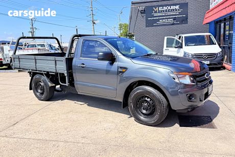 Grey 2014 Ford Ranger Cab Chassis Xl 2.2 Hi-Rider (4X2)