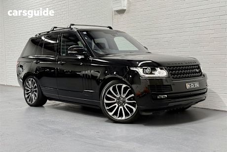 Black 2016 Land Rover Range Rover Wagon Autobiography Sdv8
