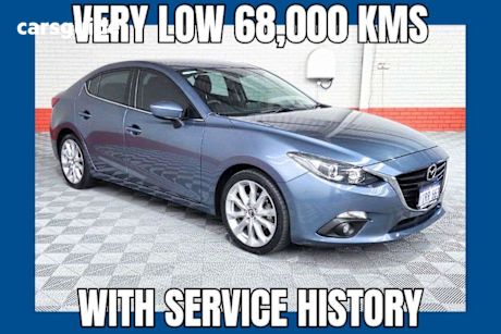 Blue 2014 Mazda 3 Sedan Sp25