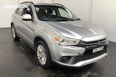 Silver 2018 Mitsubishi ASX Wagon Es (2Wd)