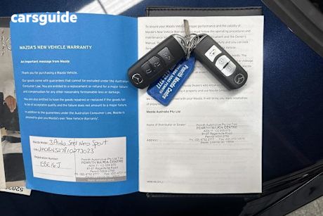 Blue 2019 Mazda 3 Sedan Neo Sport (5Yr)