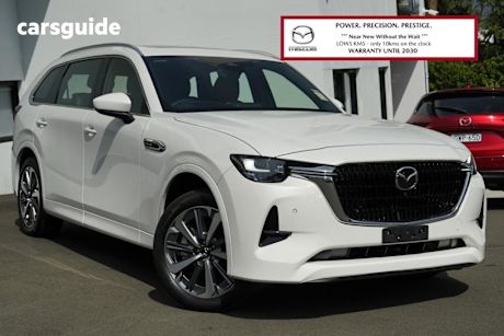 White 2024 Mazda CX-80 Wagon D50E Azami