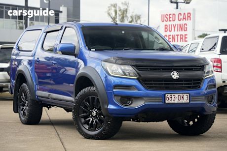 Blue 2018 Holden Colorado Crew Cab Pickup Lt (4X4)