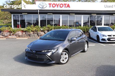 Grey 2021 Toyota Corolla Hatchback Ascent Sport Hybrid