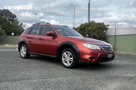 Red 2011 Subaru Impreza Hatchback Xv (Awd)