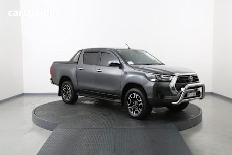 Grey 2020 Toyota Hilux Double Cab Pick Up Sr5 (4X4)