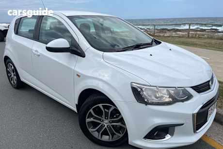 White 2017 Holden Barina Hatchback Ls