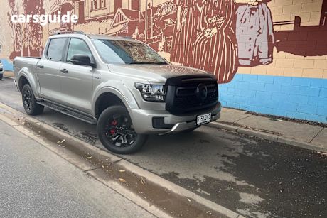 Silver 2025 GWM Cannon Alpha Dual Cab Utility Lux Phev (4X4)