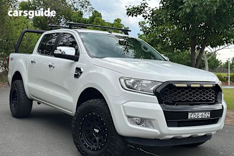 White 2016 Ford Ranger Dual Cab Utility Xlt 3.2 (4X4)