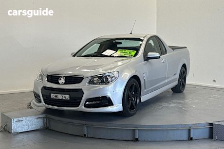 Silver 2013 Holden UTE Utility Ss