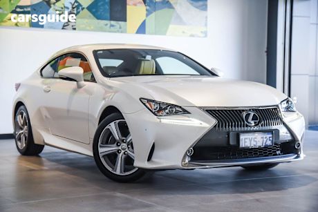 White 2015 Lexus RC350 Coupe Luxury