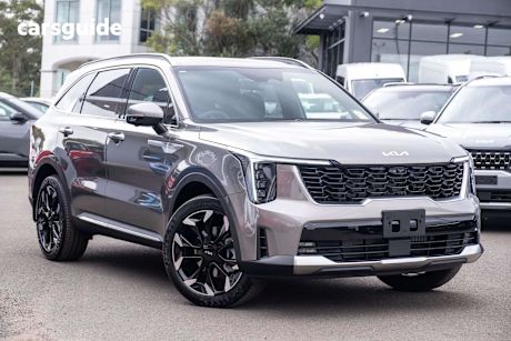 Brown 2025 Kia Sorento Wagon Gt-Line 7 Seat