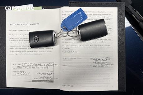 Blue 2021 Mazda 3 Hatchback G20 Evolve