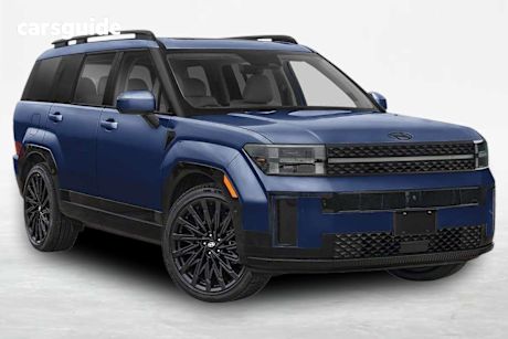 Blue 2025 Hyundai Santa FE Wagon Calligraphy (7 Seat) (Brn Int)