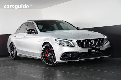 Silver 2020 Mercedes-Benz C63 Sedan S