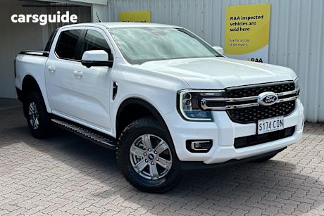 White 2022 Ford Ranger Double Cab Pick Up Xlt 3.0 (4X4)