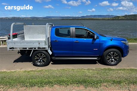 Blue 2017 Holden Colorado Crew Cab Pickup Ltz (4X4)