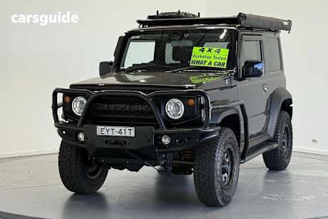 Black 2023 Suzuki Jimny Wagon Heritage Limited Edition